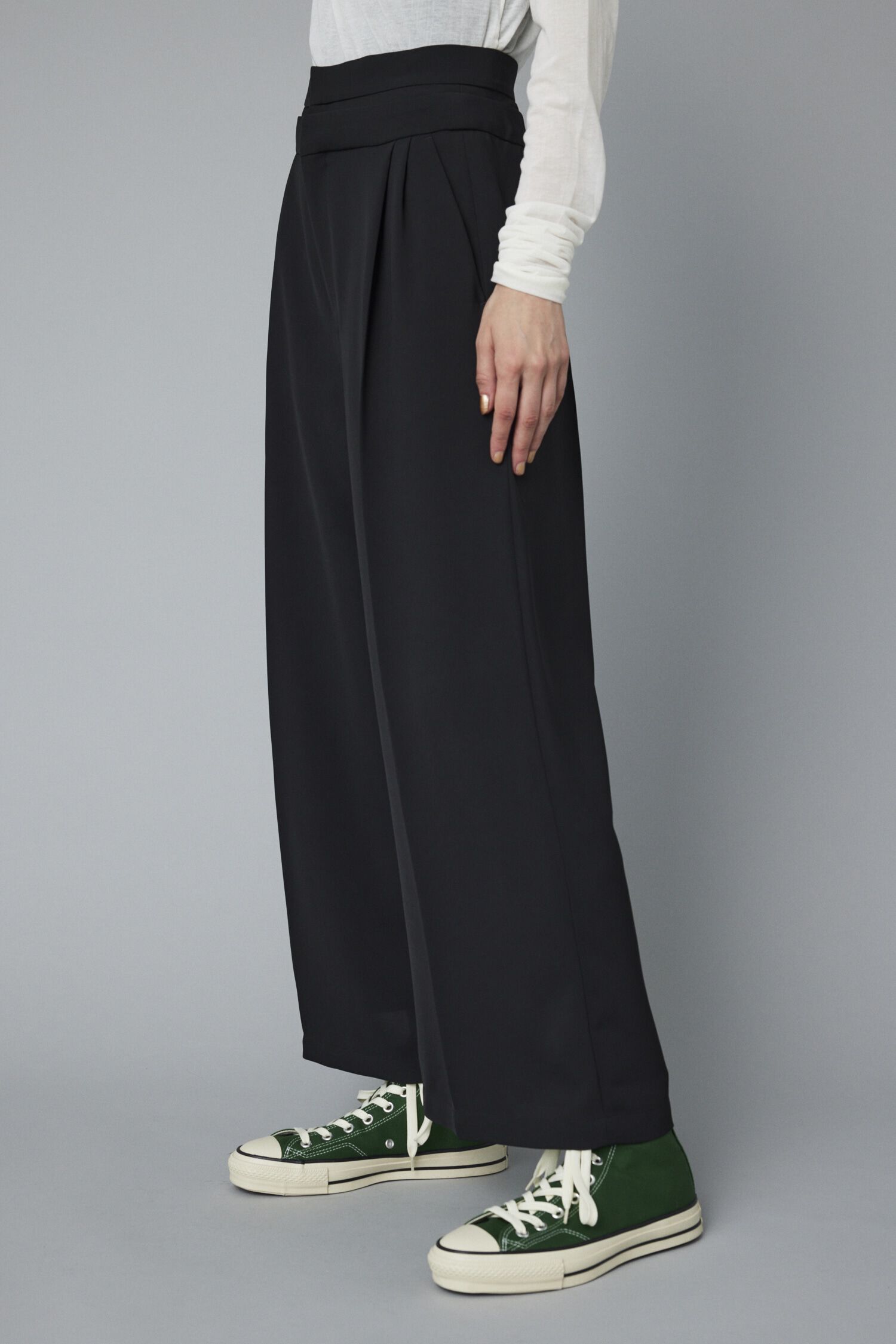 HeRIN.CYE「Tuck wide pants」|その他|