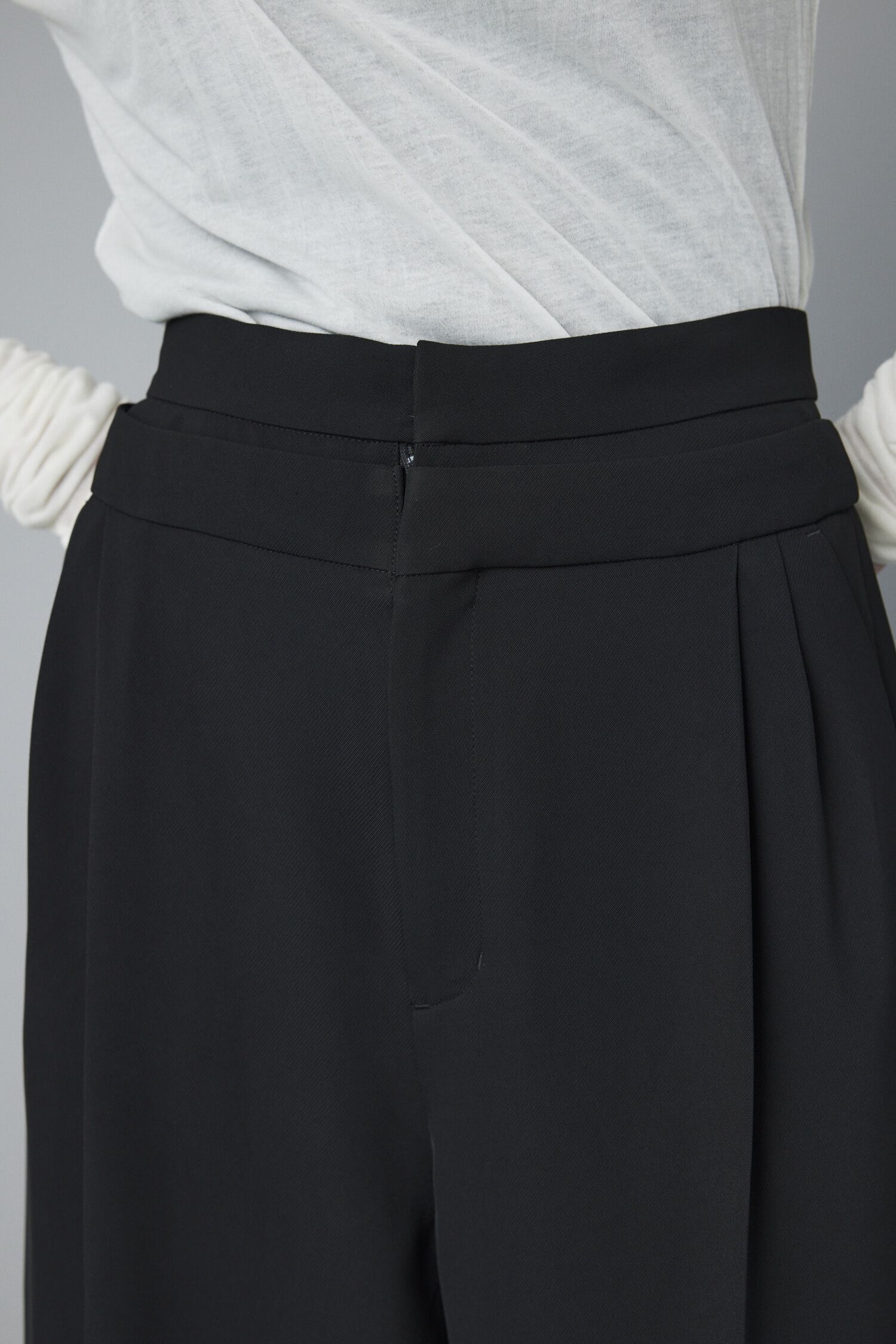 HeRIN.CYE「Tuck wide pants」|その他|