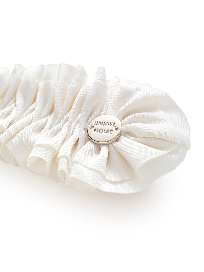 SNIDEL HOME「サテンフリルヘアクリップ」|その他|