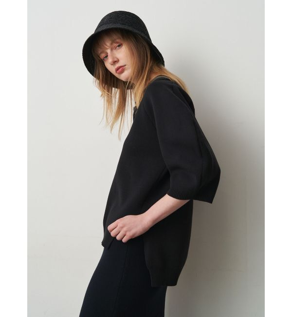 ELENDEEK「RAFFIA BUCKET HAT」|ハット|