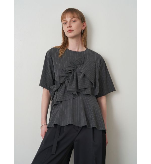 ELENDEEK「FRILL PEPLUM BL」|シャツ・ブラウス|