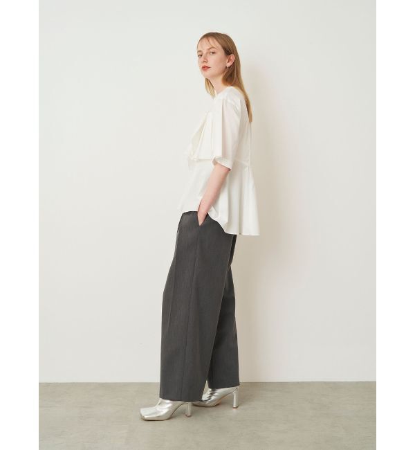 ELENDEEK「FRILL PEPLUM BL」|シャツ・ブラウス|