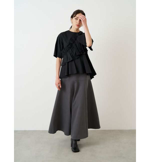 ELENDEEK「FRILL PEPLUM BL」|シャツ・ブラウス|