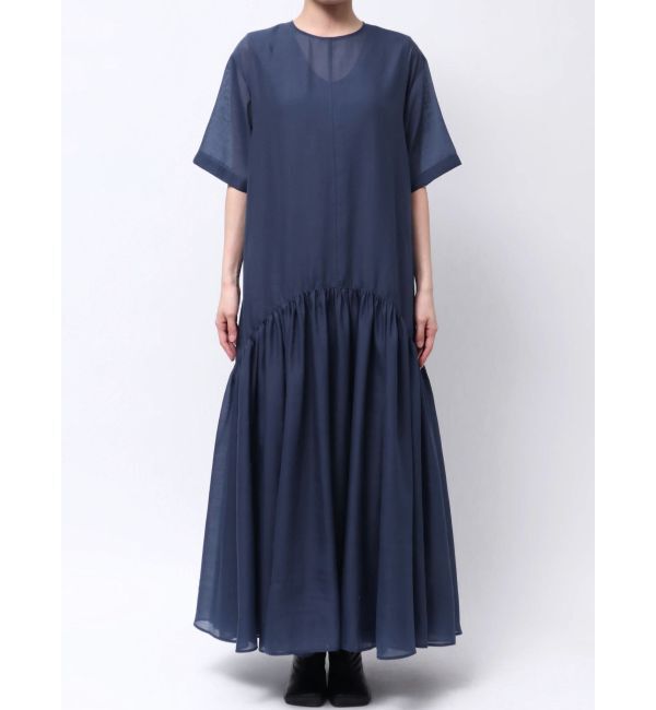 ELENDEEK「SHEER LAYERED CUT OP」|ワンピース|