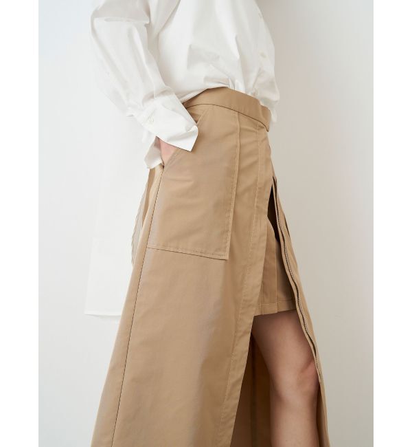 ELENDEEK「MULTI LAYERED SK」|スカート|