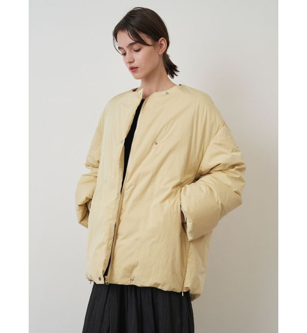 ELENDEEK「COCOON MIDDLE DOWN CT」|ダウン|イエロー