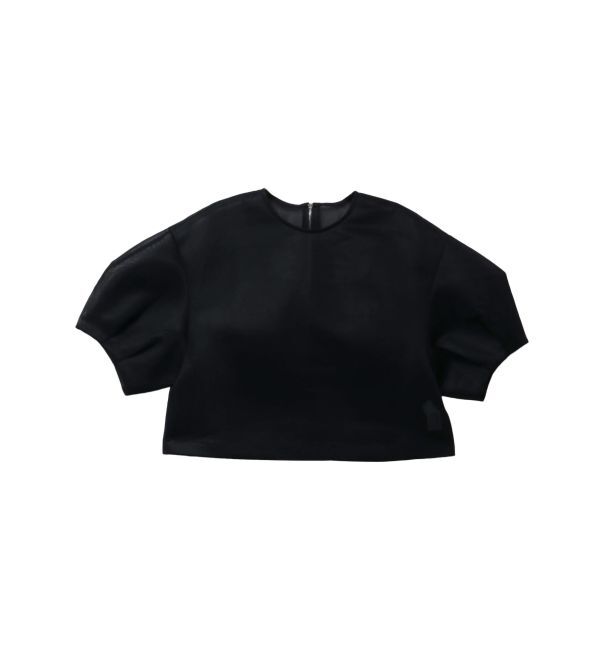 ELENDEEK「MESH BONDING CROPPED TOP」|シャツ・ブラウス|