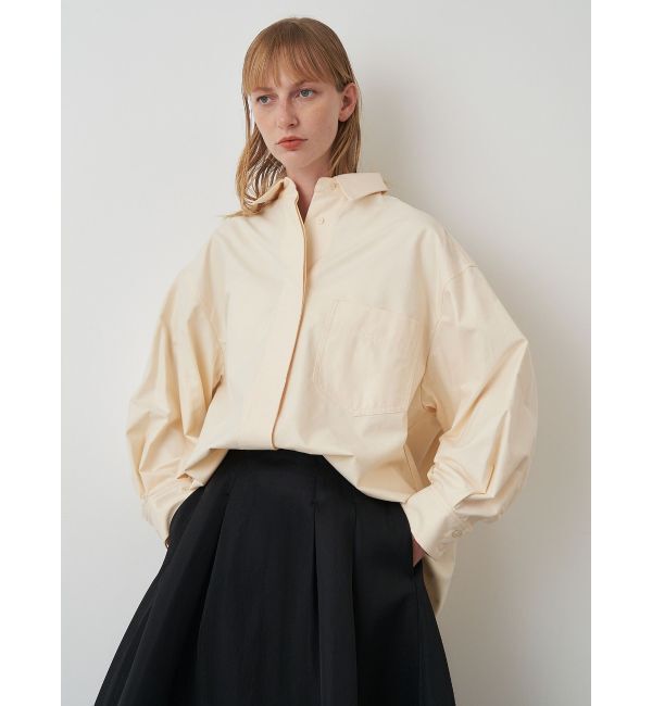 ELENDEEK「OVER SIZE SH」|シャツ・ブラウス|イエロー