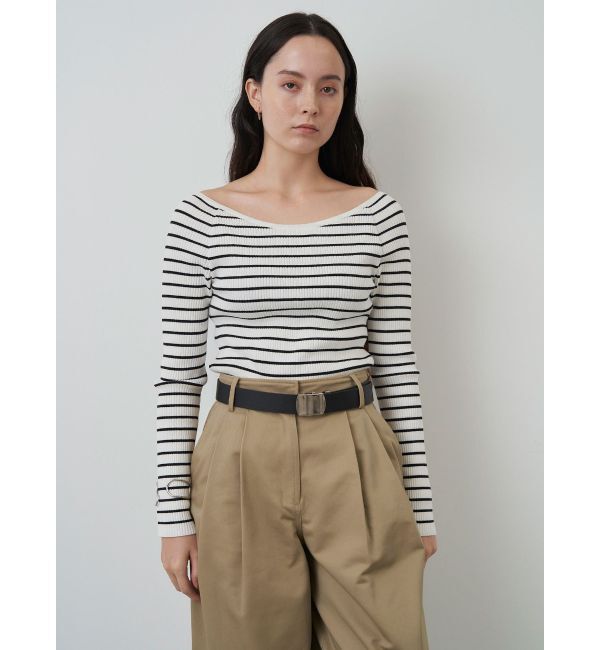 ELENDEEK「BACK OPEN PAD KT」|ニット・セーター|