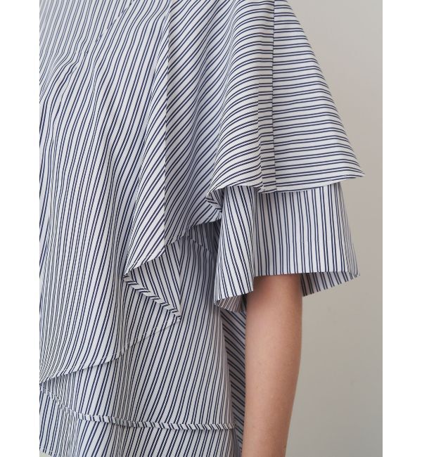 ELENDEEK「SHOULDER RUFFLE BL」|シャツ・ブラウス|