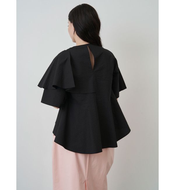 ELENDEEK「SHOULDER RUFFLE BL」|シャツ・ブラウス|