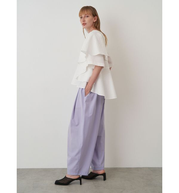 ELENDEEK「SHOULDER RUFFLE BL」|シャツ・ブラウス|