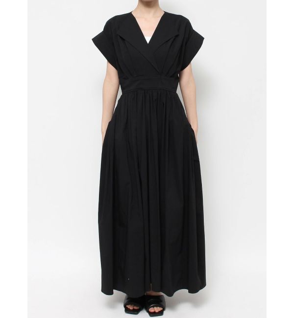 ELENDEEK「OPEN COLLAR SHIRT OP」|ワンピース|