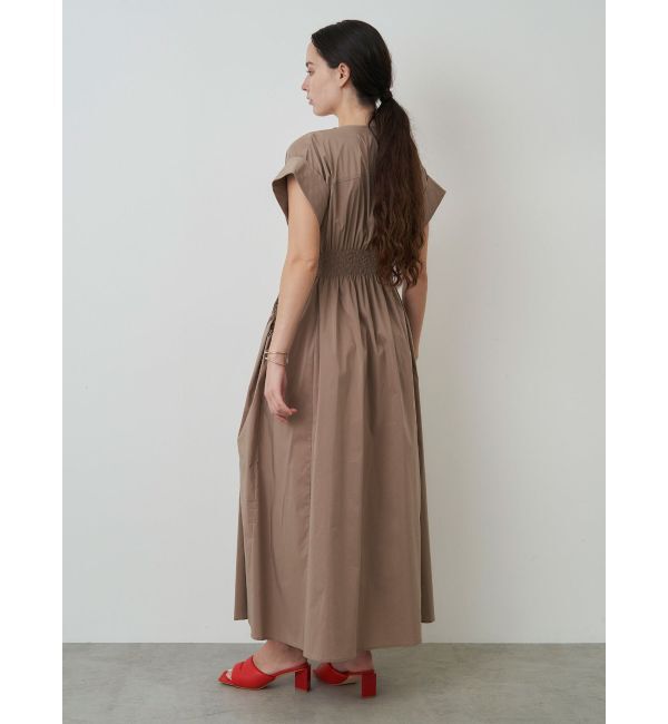 ELENDEEK「OPEN COLLAR SHIRT OP」|ワンピース|