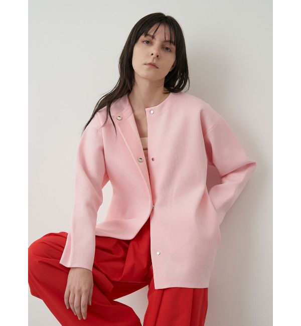 ELENDEEK「COCOON FORM CD」|カーディガン|ピンク