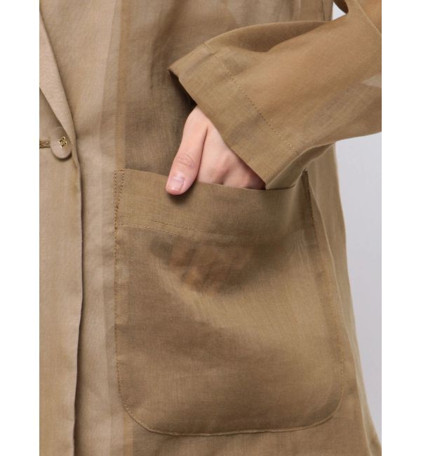 ELENDEEK「SHEER JK」|テーラードジャケット|