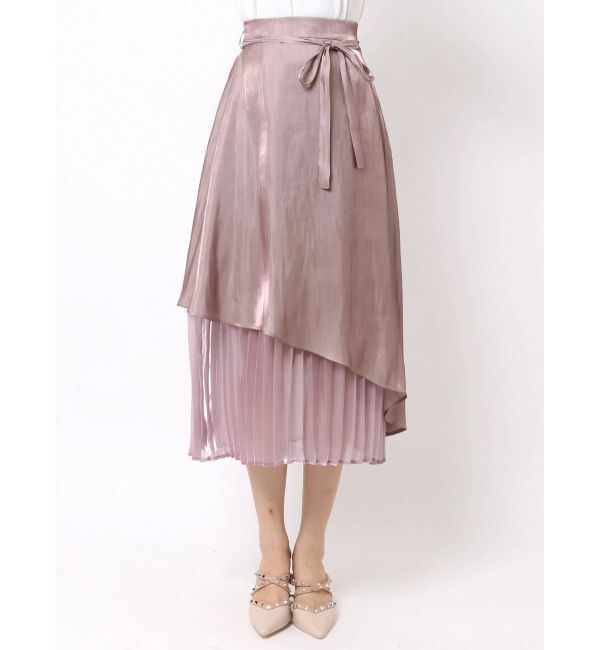 RESEXXY「シースルーレイヤードフレアスカート」|スカート|