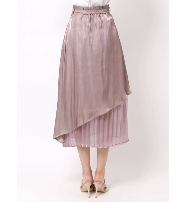 RESEXXY「シースルーレイヤードフレアスカート」|スカート|