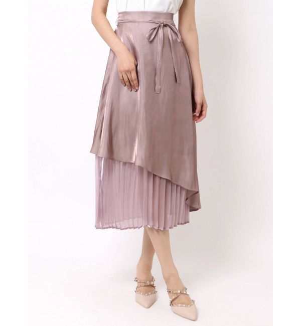 RESEXXY「シースルーレイヤードフレアスカート」|スカート|