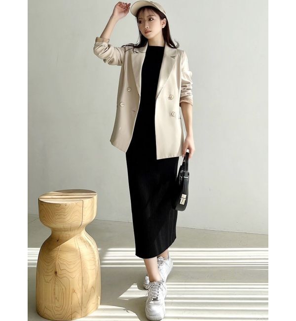 RESEXXY「【WEB限定】ウエストシェイプテーラージャケット【セットアップ着用可能】」|テーラードジャケット|