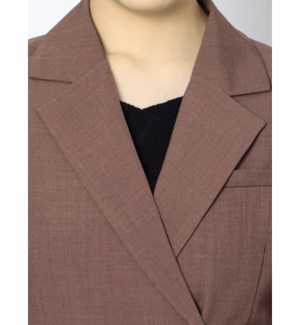 RESEXXY「【WEB限定】ウエストシェイプテーラージャケット【セットアップ着用可能】」|テーラードジャケット|