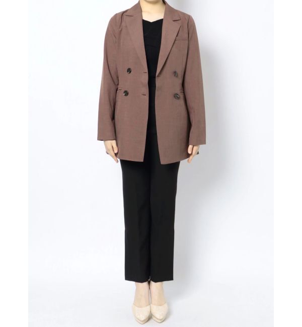 RESEXXY「【WEB限定】ウエストシェイプテーラージャケット【セットアップ着用可能】」|テーラードジャケット|