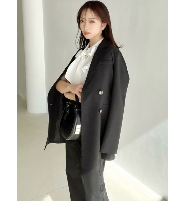 RESEXXY「【WEB限定】ウエストシェイプテーラージャケット【セットアップ着用可能】」|テーラードジャケット|