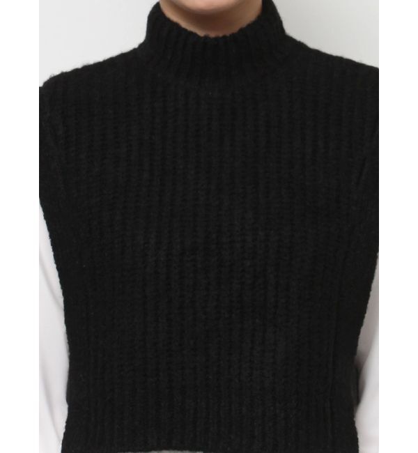 RESEXXY「ミクスチャーニットコンビチュニック」|ニット・セーター|