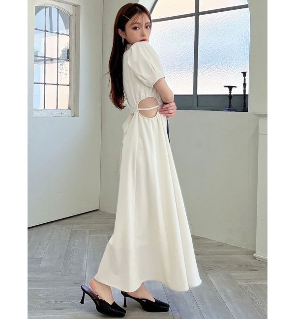 RESEXXY「ウエストオープンシャツワンピース」|ワンピース|