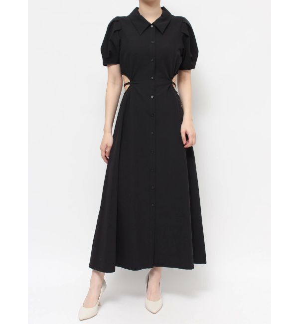 RESEXXY「ウエストオープンシャツワンピース」|ワンピース|