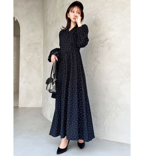 RESEXXY「オープンカラーコルセットシャツワンピース」|ワンピース|