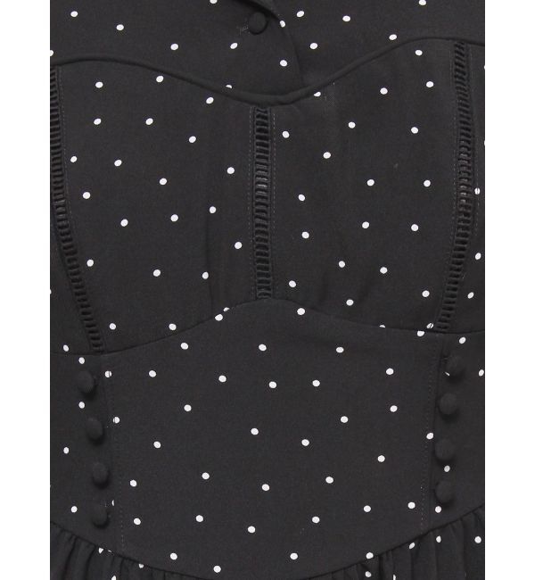 RESEXXY「オープンカラーコルセットシャツワンピース」|ワンピース|