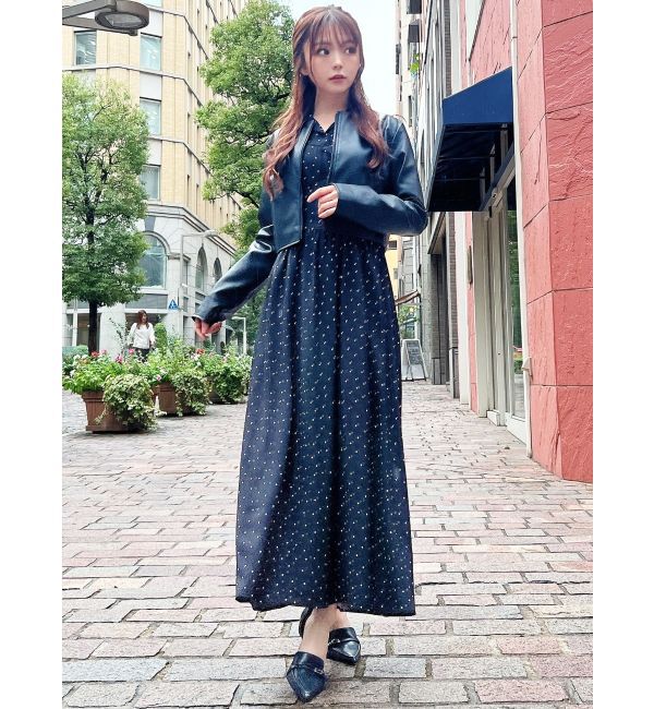 RESEXXY「オープンカラーコルセットシャツワンピース」|ワンピース|