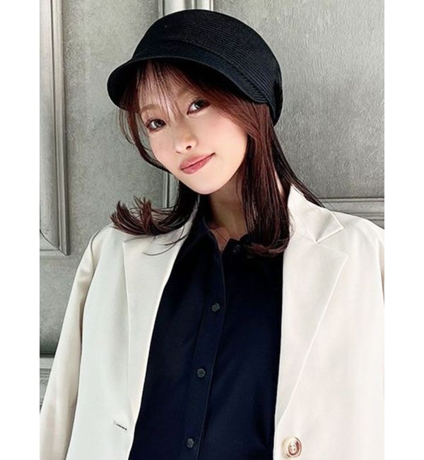 RESEXXY「バックデザインキャスケット」|キャップ・キャスケット|ブラック