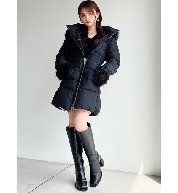 RESEXXY「フード付ダウンコート」|ダウン|