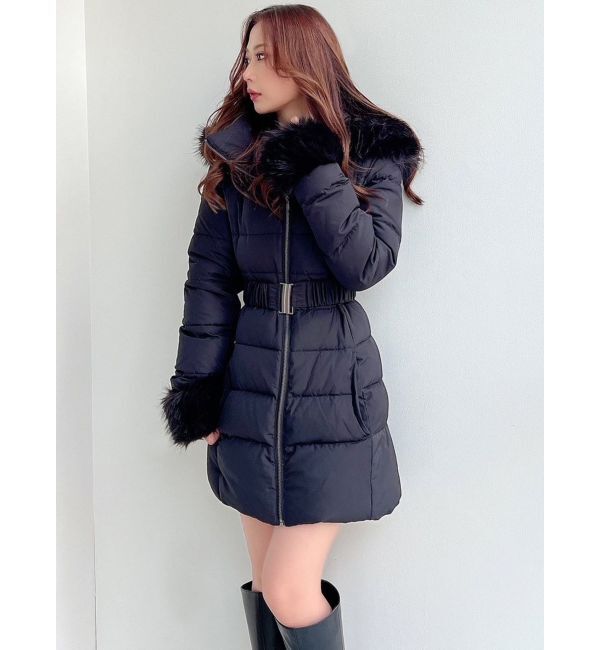 RESEXXY「フード付ダウンコート」|ダウン|