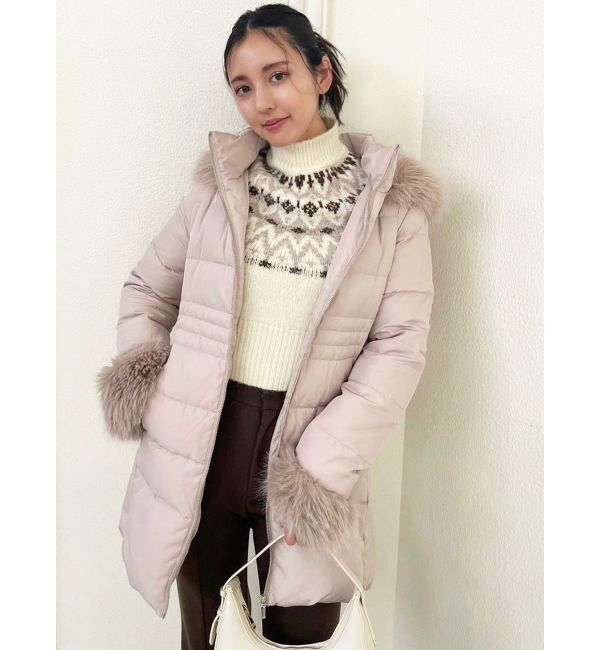 RESEXXY「フード付ダウンコート」|ダウン|