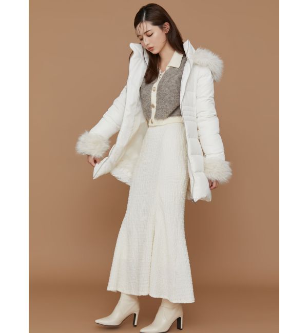 RESEXXY「フード付ダウンコート」|ダウン|