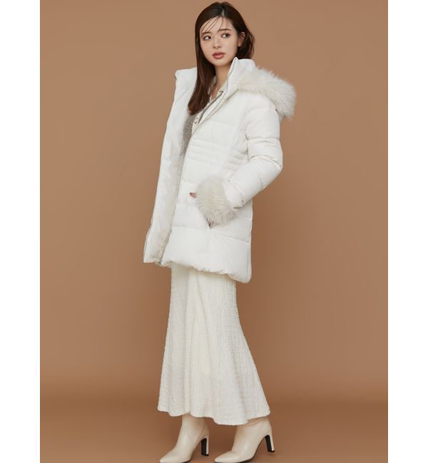 RESEXXY「フード付ダウンコート」|ダウン|