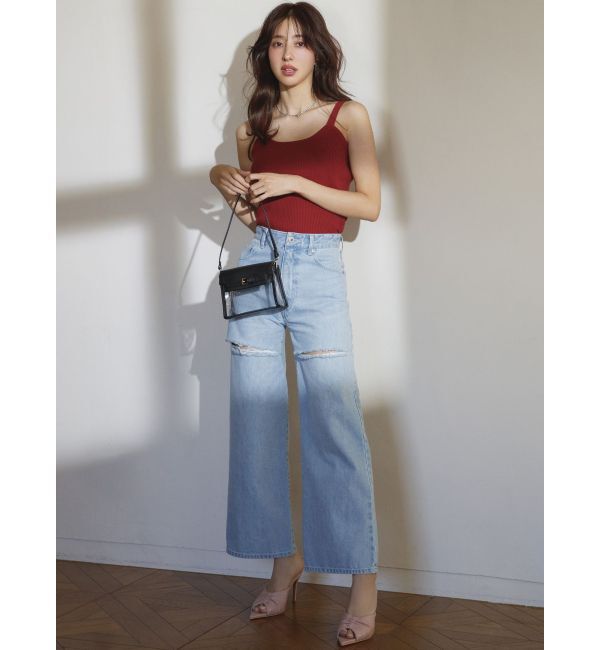 RESEXXY「ニットタンクトップ【セットアップ着用可能】」|タンクトップ|