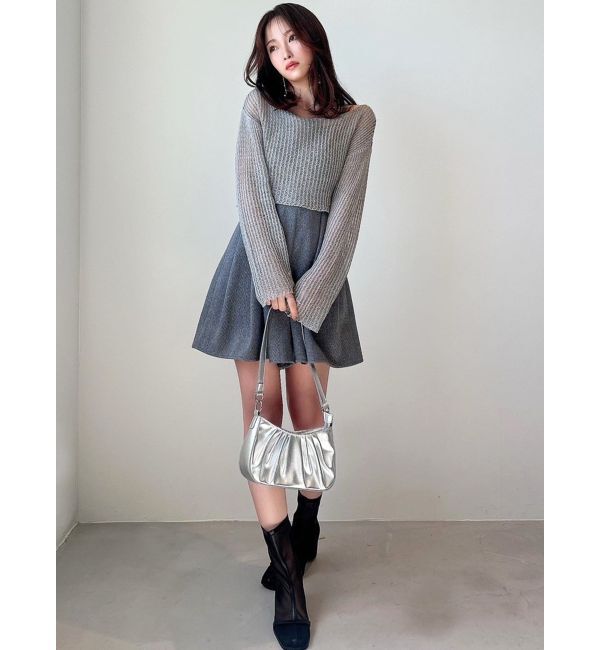 RESEXXY「メッシュルーズトップス」|ニット・セーター|