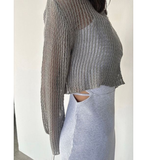 RESEXXY「メッシュルーズトップス」|ニット・セーター|