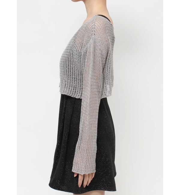 RESEXXY「メッシュルーズトップス」|ニット・セーター|
