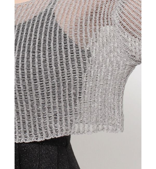 RESEXXY「メッシュルーズトップス」|ニット・セーター|