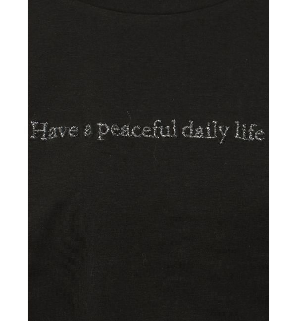 RESEXXY「ロゴ刺繍Tシャツ」|Tシャツ・カットソー|