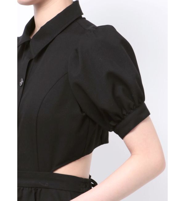 RESEXXY「サイドスリットシャツワンピース」|ワンピース|