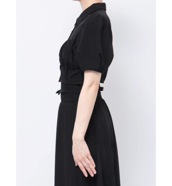 RESEXXY「ナローストラップコルセットシャツ」|シャツ・ブラウス|