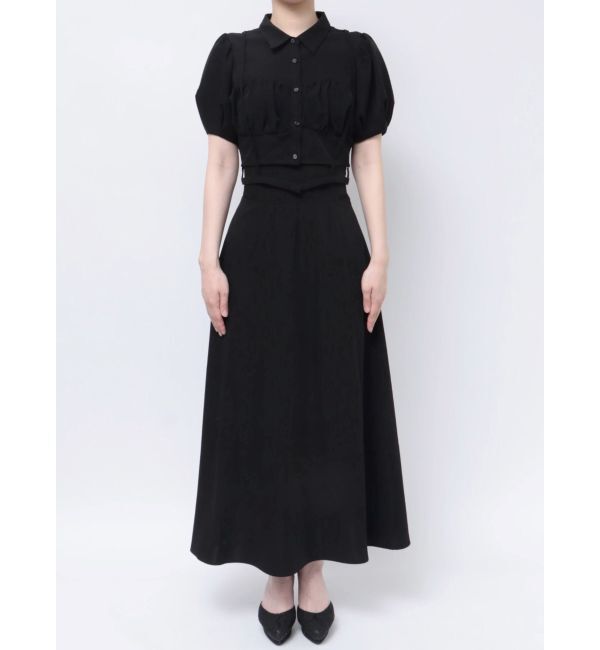 RESEXXY「ナローストラップコルセットシャツ」|シャツ・ブラウス|