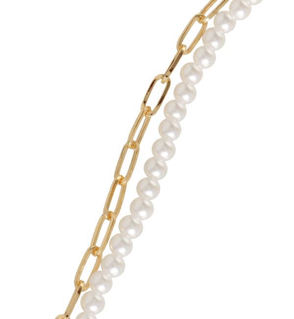 RESEXXY「ポイントハート2連ネックレス」|ネックレス|