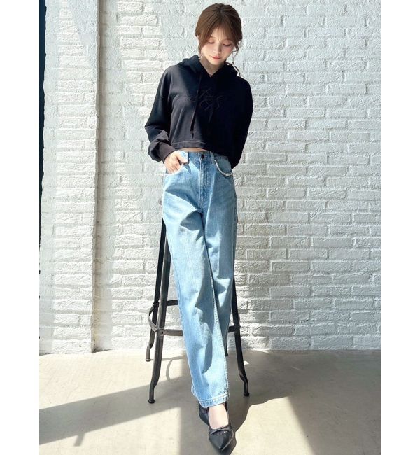RESEXXY「パールポイントデニムパンツ」|デニム|